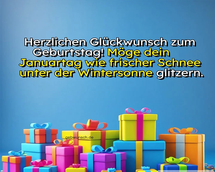 Geburtstagswünsche für Januar 3 Lustige Geburtstagswünsche Januar