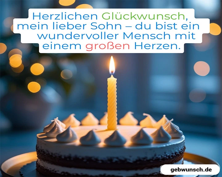 Geburtstagswünsche Erwachsenen Sohn 1 Geburtstagswünsche erwachsenen Sohn