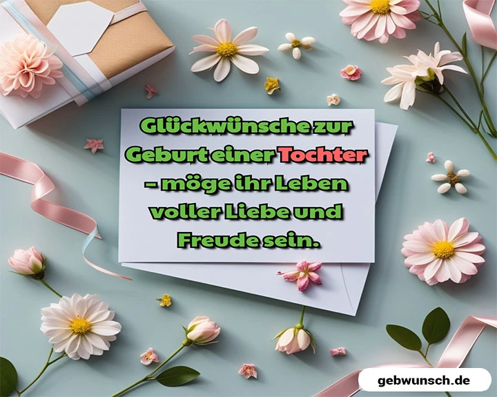 Geburtstagswünsche Tochter 1 Geburtstagskarte Tochter