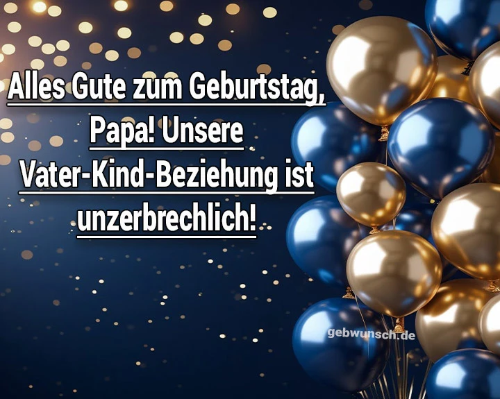 Geburtstagswünsche Papa 2 Emotionale Geburtstagswünsche Papa