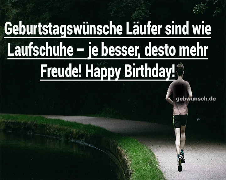 Geburtstagswünsche Läufer 2 Kurz Geburtstagsgrüße Läufer