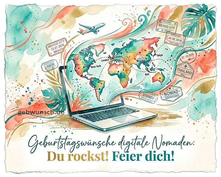 Geburtstagswünsche Digitale Nomaden 1 Geburtstagswünsche Digitale Nomaden