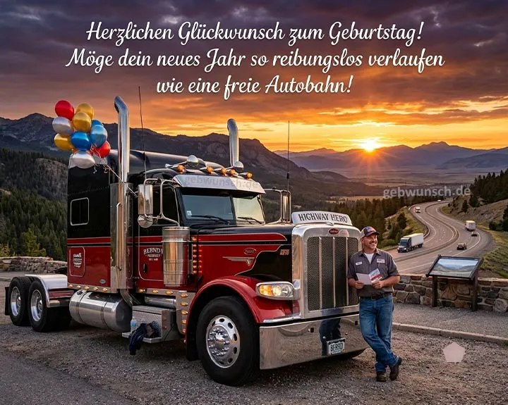 Geburtstagswünsche Truckfahrer 1 Geburtstagswünsche Truckfahrer
